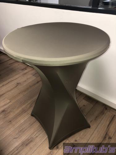 Mange debout houssé taupe 85 cm